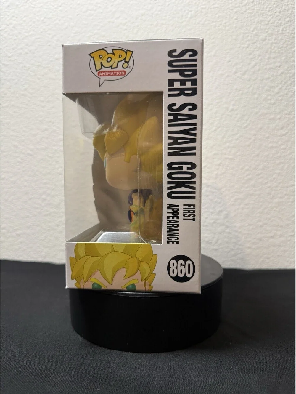 Funko Pop! Super Saiyan Goku #860, Dragon Ball Z DBZ First Appearance, Animation